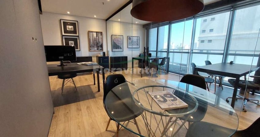 Sala de 44 m² na Encruzilhada, Santos