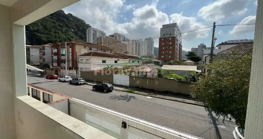 Apartamento com 3 quartos, Marapé, Santos.  1º andar de frente.
