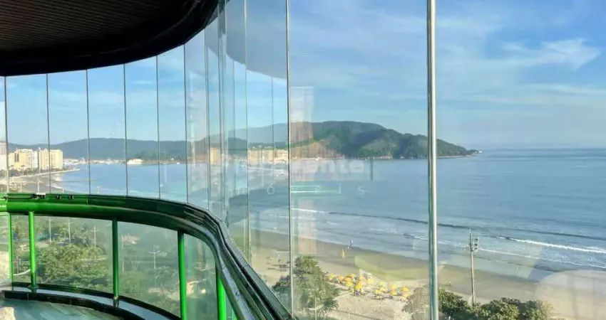 Apartamento com 4 quartos, Aparecida, Santos. Frente para o mar