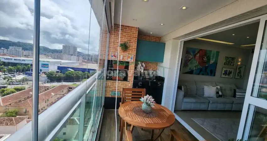 Apartamento com 3 quartos à venda na Rua Bahia, Gonzaga, Santos