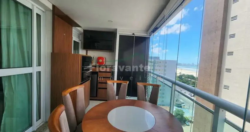 Apartamento 2 suites, uma quadra da praia com lazer completo