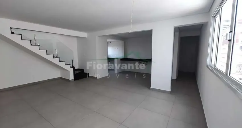 Cobertura com 3 quartos, boqueirão, santos. novo recém entregue