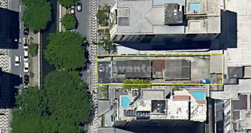 Terreno comercial, gonzaga, santos, 1ª quadra da praia canal 2