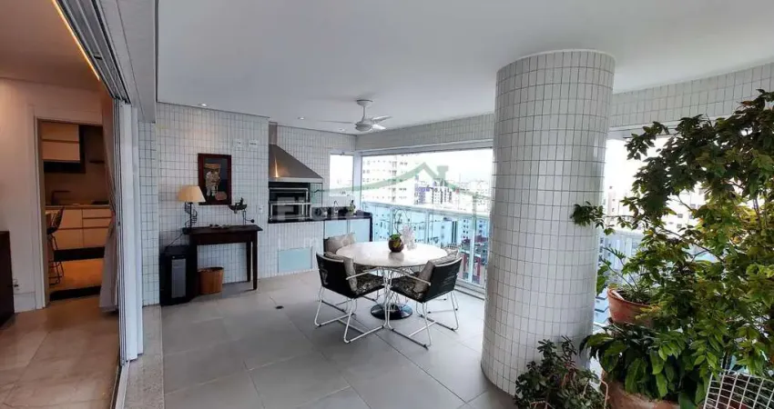 Apartamento com 3 suítes, Vila Rica, Santos. Lazer completo.