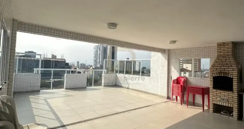 APARTAMENTO COM LAZER NA COBERTURA NO BOQUEIRÃO – SANTOS