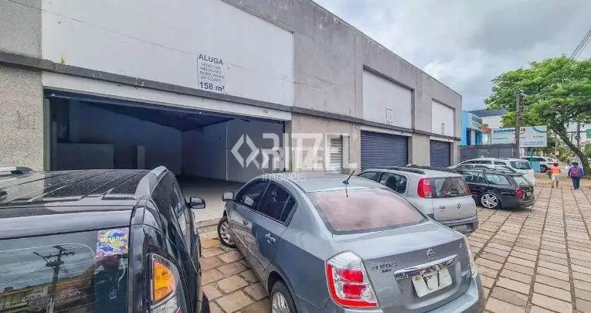 Loja para locação 2 vagas, 158m², rio branco, novo hamburgo - rs