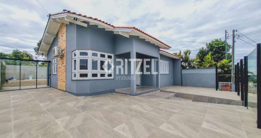 Casa semi mobiliada com piscina para locação, Sol Nascente, Estância Velha, RS