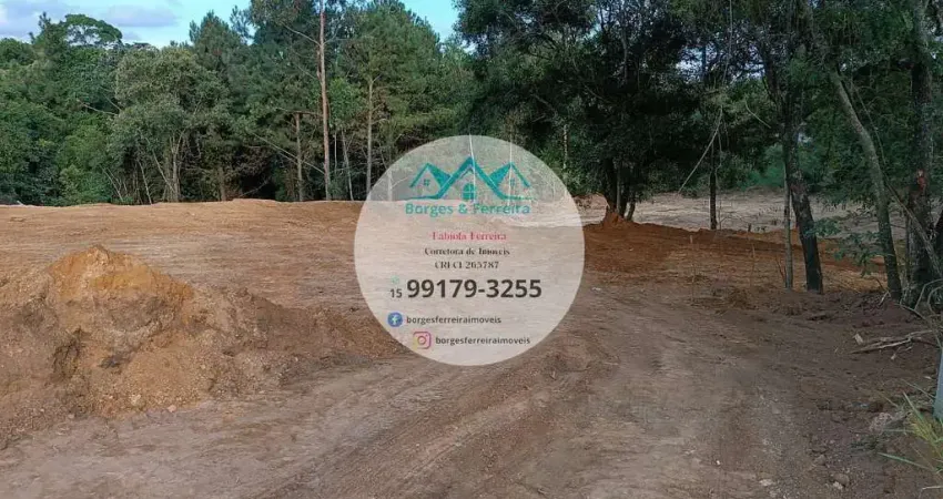 Terreno com platô pronto e mina d'água - Parcelamento direto com o proprietário