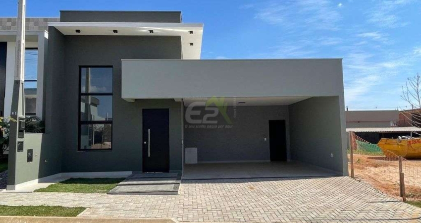 Charmosa casa de 3 dormitorios com uma suite e closet no Condominio Villeneuve I em Sao Carlos