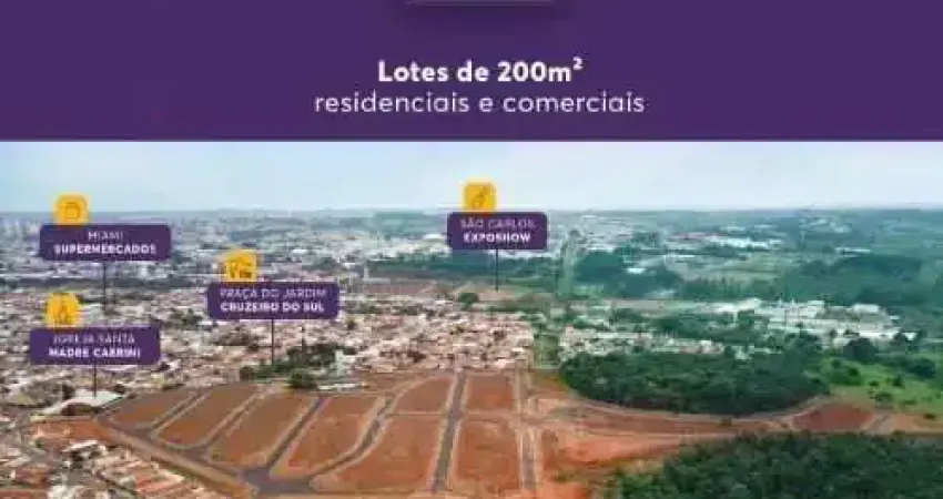 Terreno à venda no Bela Vista São Carlense, São Carlos