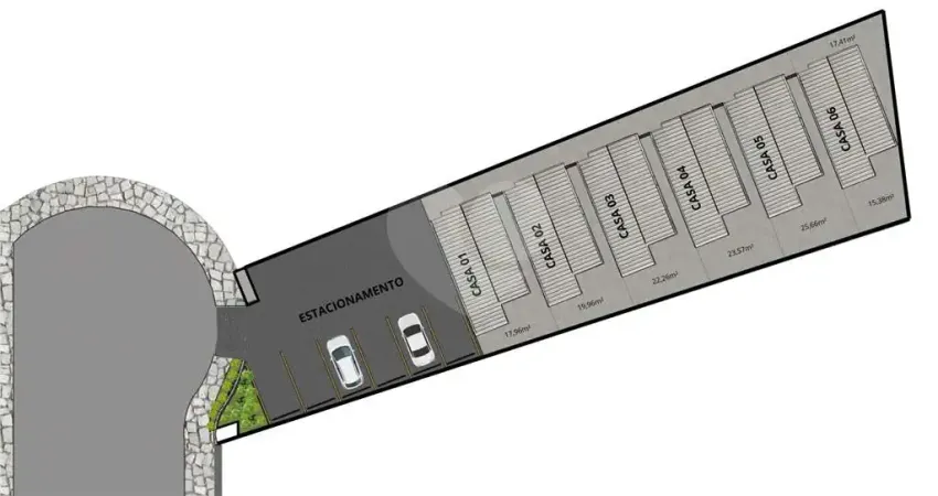 Terreno em condomínio fechado à venda no Morada da Granja, Barra Mansa 