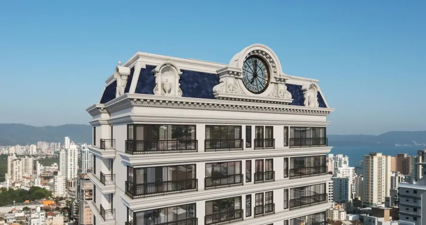 Lançamento de luxo - arquitetura clássica, sotisficação conteporânea