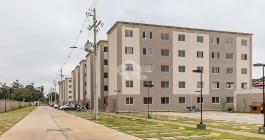 Apartamento de 02 domitórios, 01 banheior social, living, cozinha com área de serviço e vaga de garagem, no bairro cavalhada