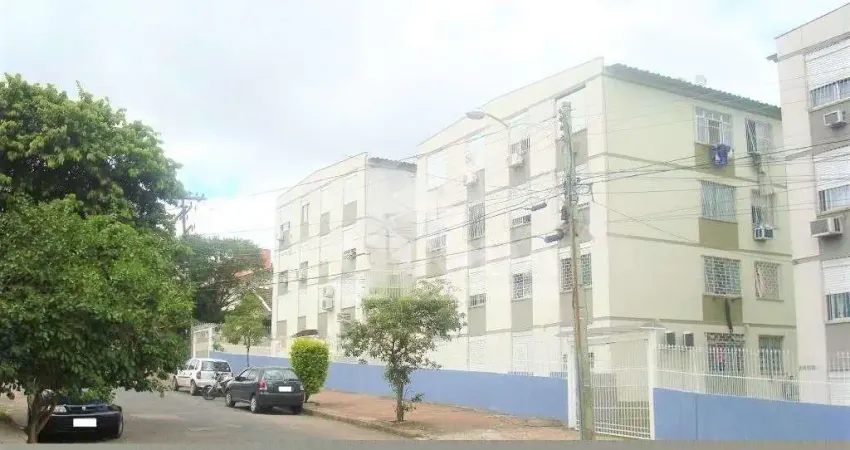Apartamento 2d com garagem condominial no bairro Nonoai