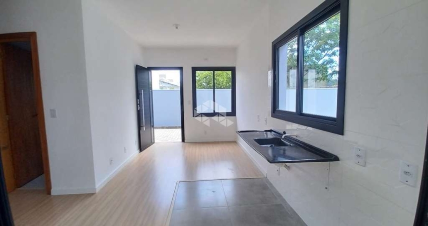 Casa nova térrea com laje 48m² em condomínio fechado 2 dormitórios, 1 vaga, bairro São José