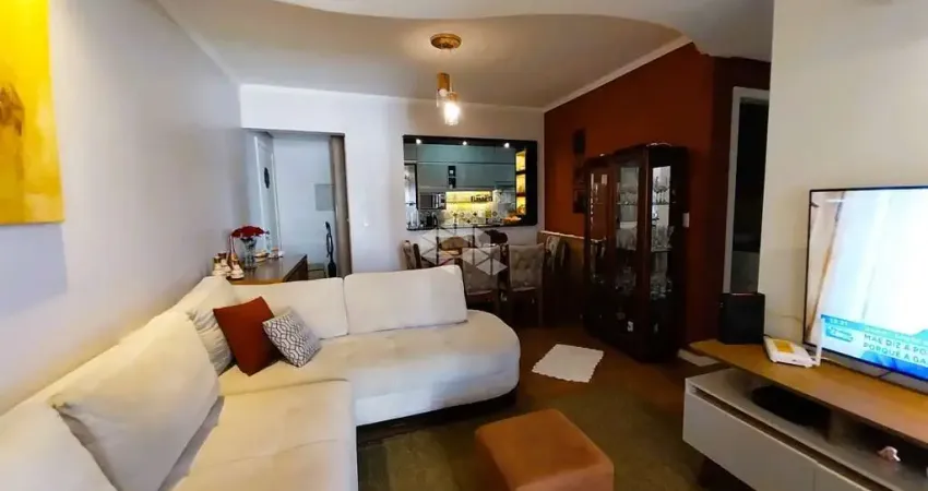 Apartamento semimobiliado, 03 dormitórios, sendo 01 suíte, 01 vaga coberta, sacada com churrasqueira Centro de Canoas