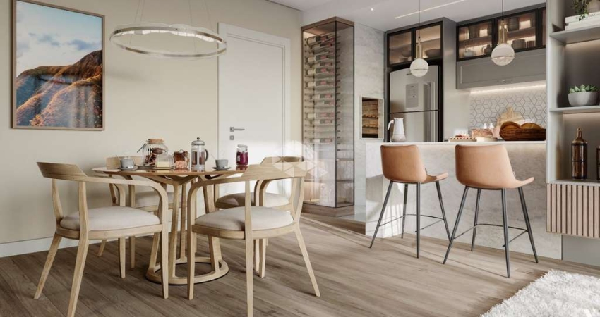 Apartamento 2 dormitórios, 63,02m², 1 vaga, condição de pagamento em até 48 meses