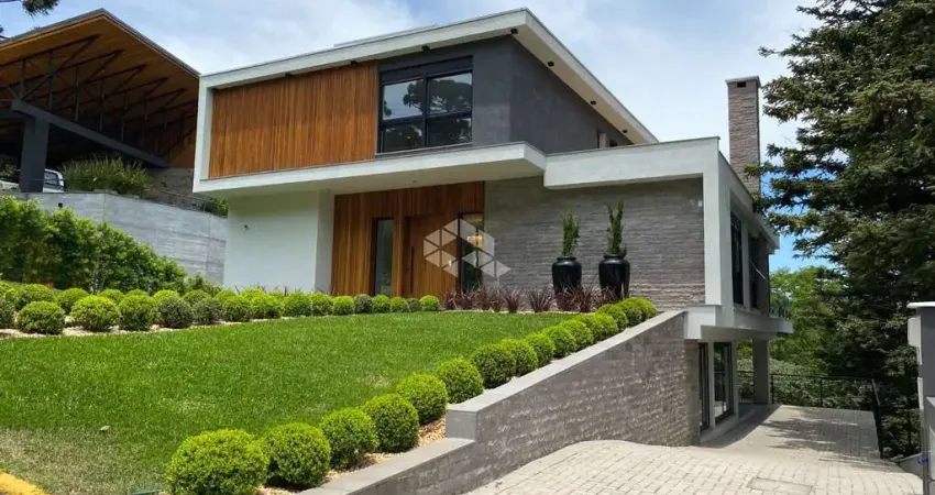 Casa 5 suítes, 586m² privativos, no condomínio aspen mountain, em gramado