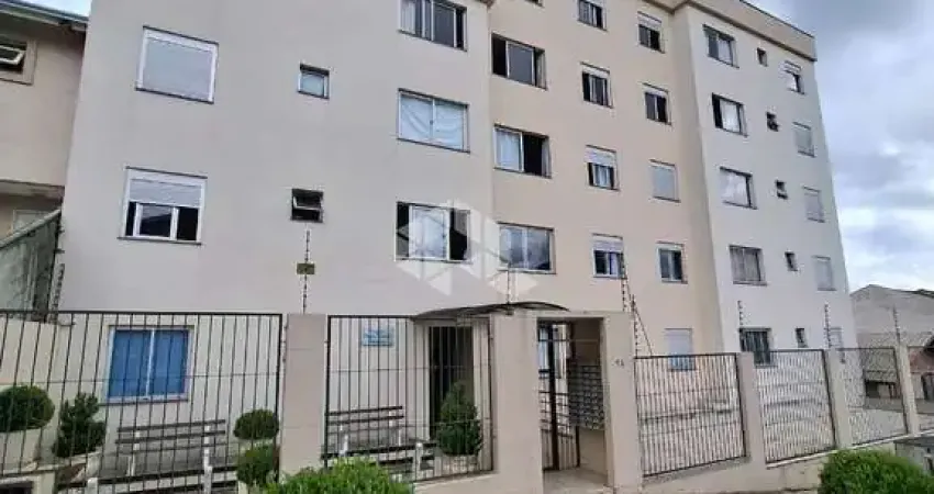 Apartamento com dois dormitórios e uma vaga.