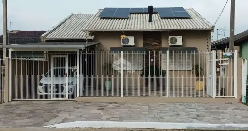 Casa térrea, com 2 dormitórios, sendo duas suítes, bairro Novo Esteio, Esteio/RS