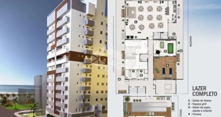 APARTAMENTO 02 DORMS. (01 suite) 01 VAGA, 50 METROS DA PRAIA. MARACANÃ, PRAIA GRANDE SP.