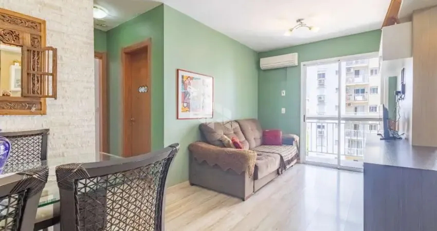 Apartamento com  2 dormitórios sendo 1 Suíte , sala de estar com sacada, 1 vaga no Jardim Carvalho