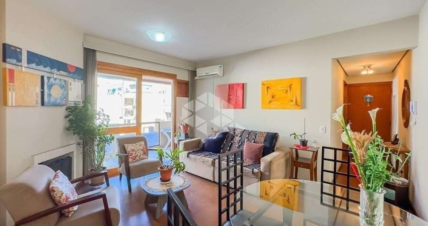 Apartamento de 3 quartos, 1 suíte, lareira, churrasqueira e 1 vaga no Bairro Auxiliadora