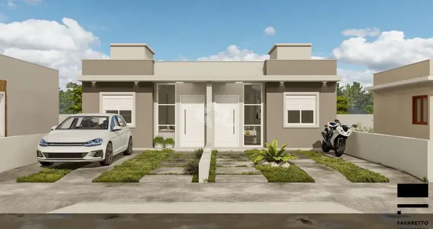 Casa Geminada de 02 Dormitórios a venda no Bom Pastor
