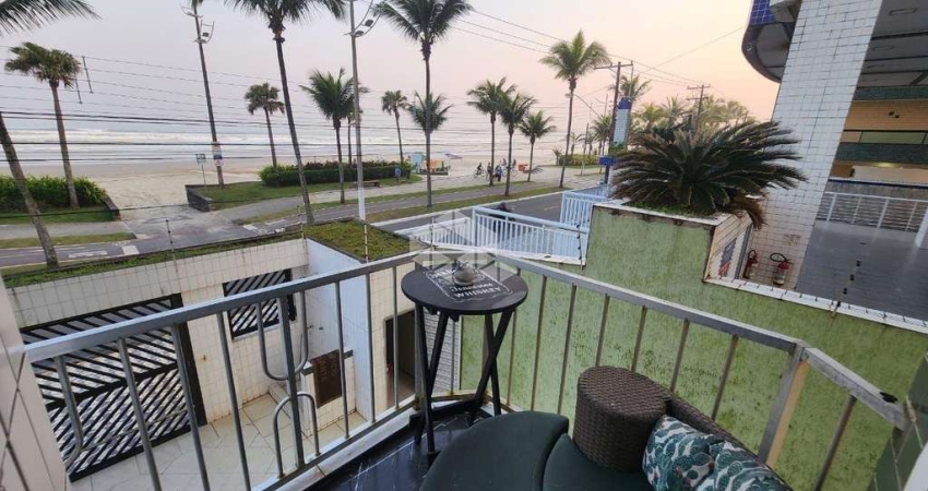 apartamento a venda na praia grande, bairro jd real. 2 quartos, 1 suite e 1 vaga.