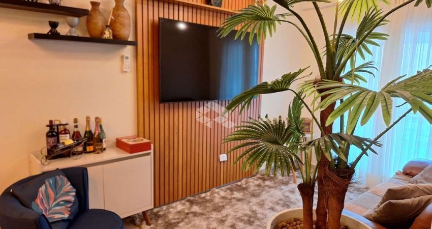 Apartamento a venda no caiçara, praia grande, com 2 quartos, 1 suite e 2 vagas