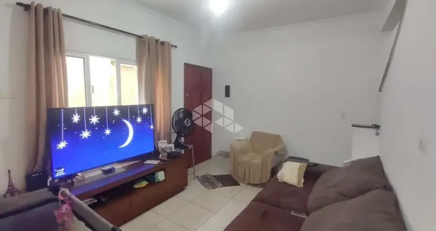 sobrado em condominio a venda na praia grande, bairro mirim com 2 quartos e 1 vaga.
