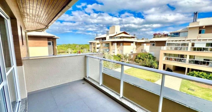 Apartamento 3 dormitórios, 1 suíte, 2 vagas em condomínio com acesso a praia do Campeche