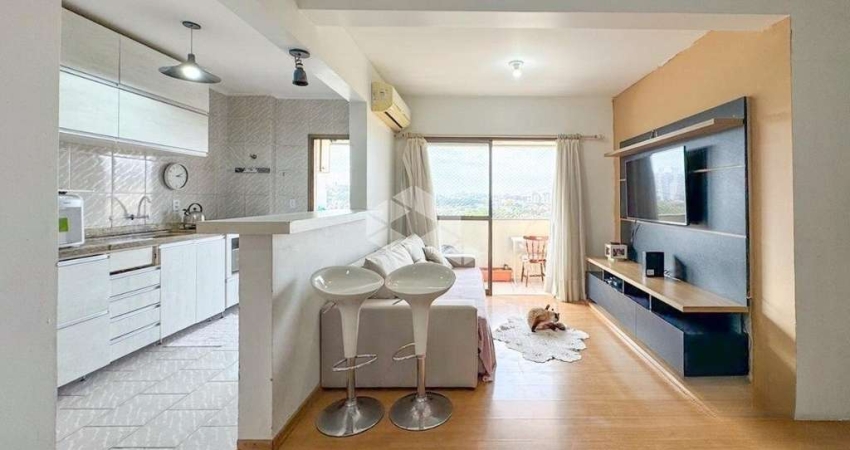 Apartamento de 3 quartos 1 suite, sacada com churrasqueira e vaga de garagem coberta no bairro Nonoai.