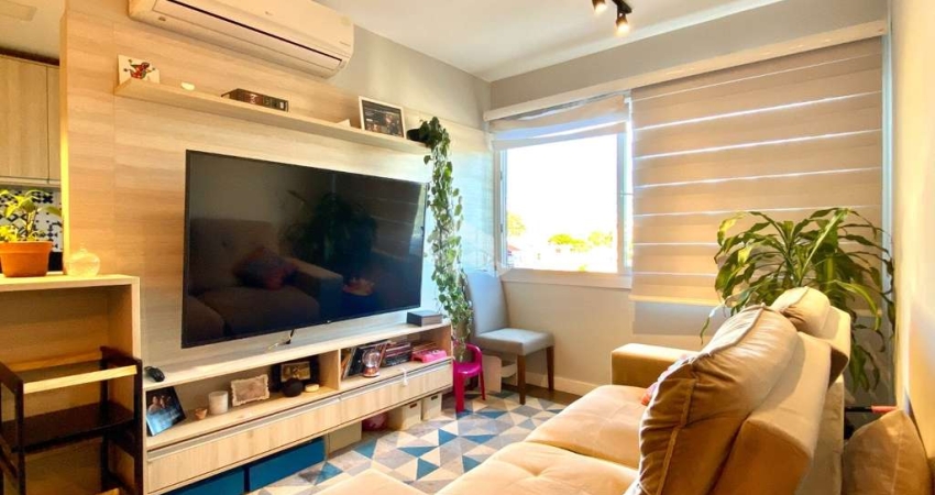 Apartamento com suíte, 2 dormitórios, box coberto em condominio com infra estrutura completa - Cond. ICON
