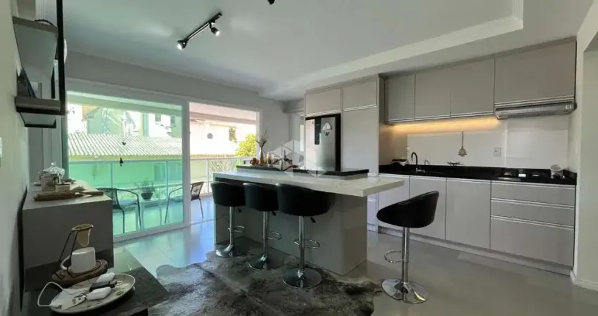 APARTAMENTO SEMI MOBILIADO 02 DORMITÓRIOS NO CENTRO - NO MUNCHEN OPEN MALL