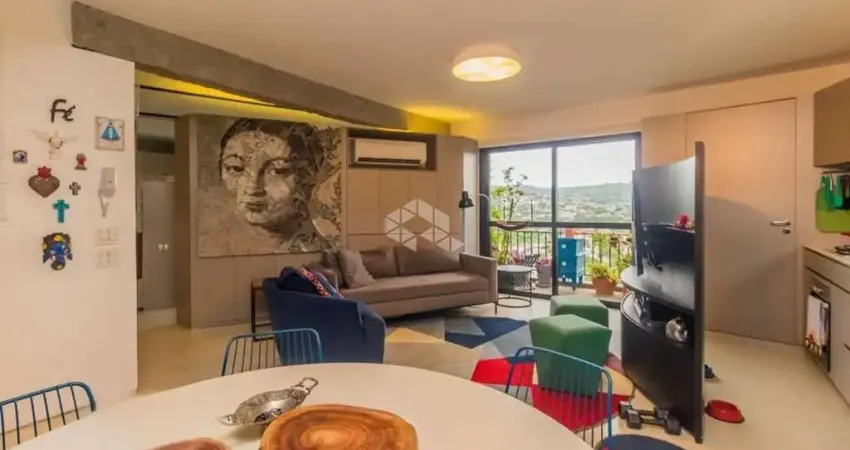 Apartamento 2 quartos com 70m2 transformado em 1, bairro jardim botânico/porto alegre