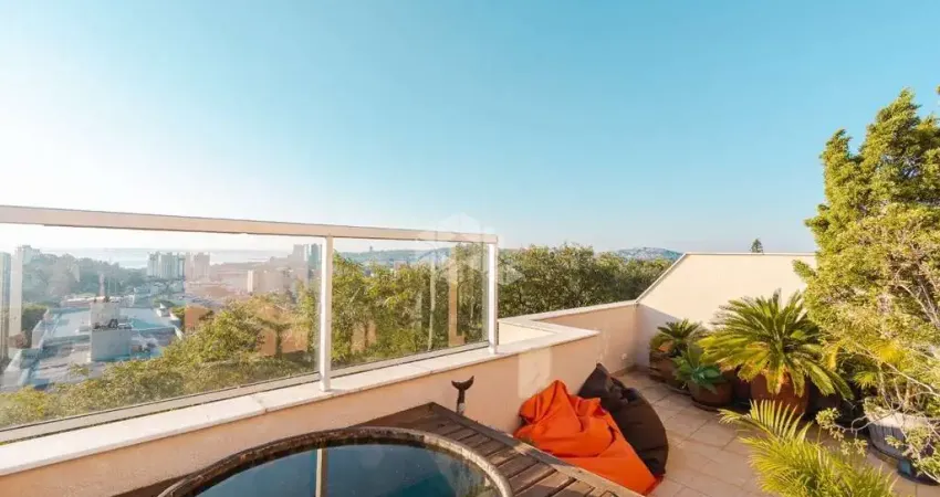 Cobertura 3 quartos, 1 suíte vista para o rio e 1 vaga de garagem no bairro tristeza