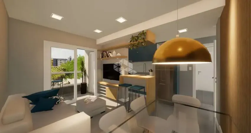 Apartamento com churrasqueira com 2 dormitórios, suíte e 1 vaga no bairro medianeira!