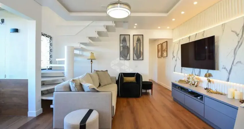 Cobertura com 3 quartos sendo 1 suíte 2 vagas piscina privativa e vista panorâmica na trindade florianópolis