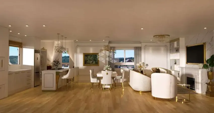 Apartamento 01 dormitório, em gramado a poucos passos da rua coberta