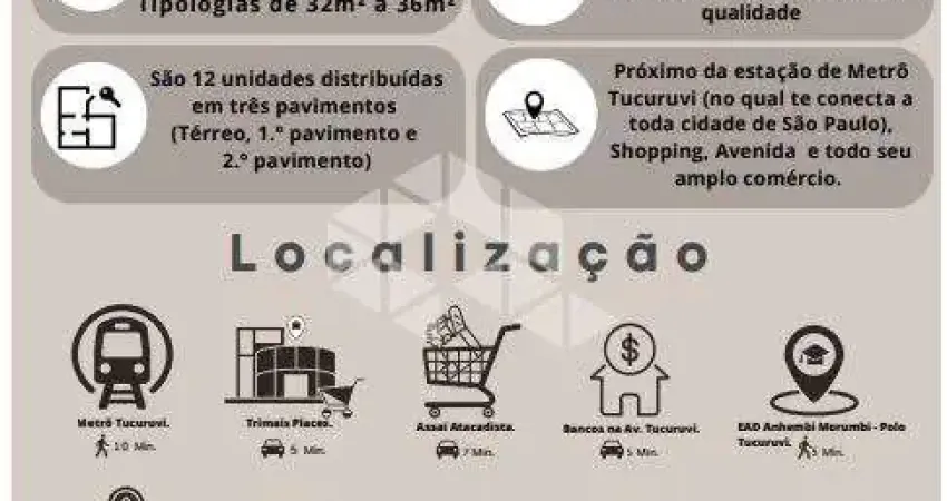 Apartamento novo à venda - rua maestro villa lobos, a 600 metros do metrô tucuruvi