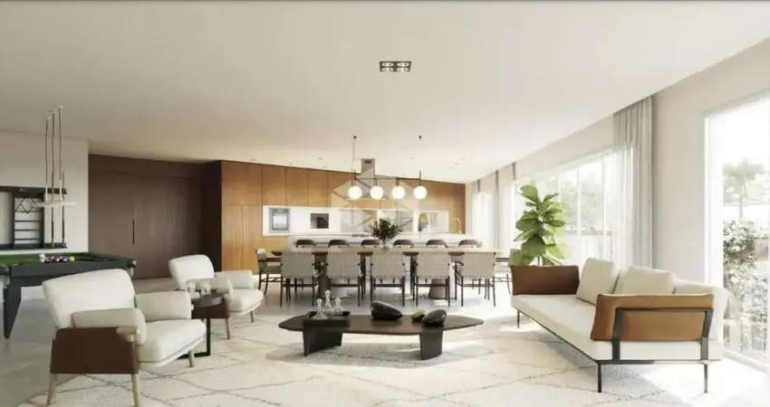 Apartamento 2 suítes, 1 vaga, 71,25m² privativos, a 6 minutos da rua coberta de gramado