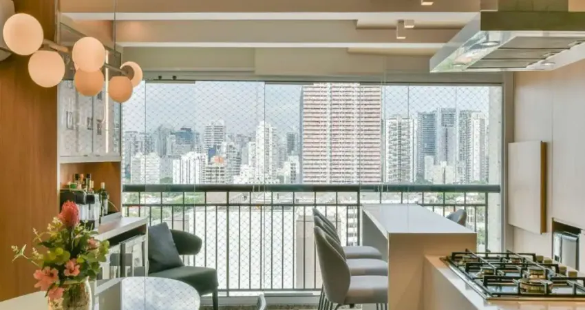 Apartamento a venda no brooklin com 3 quartos sendo 2 suítes e 2 vagas de garagem.