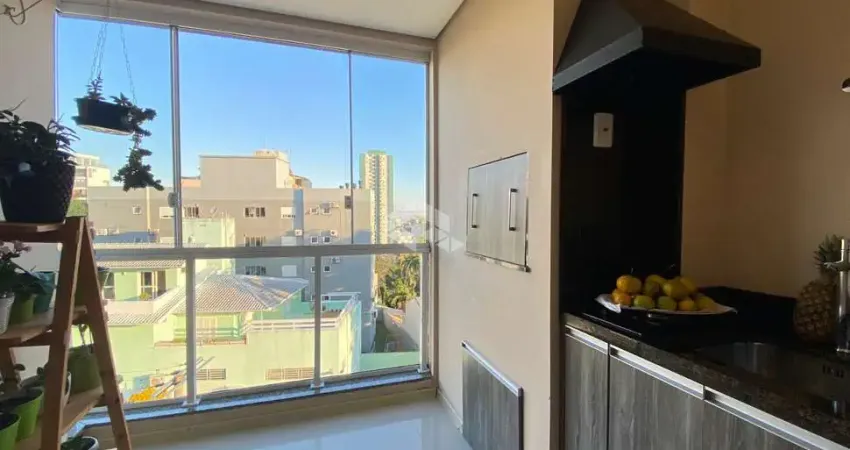 Apartamento 2 dormitórios suíte e closet - bairro guarani, semimobiliado, sacada com churrasqueira e vaga dupla