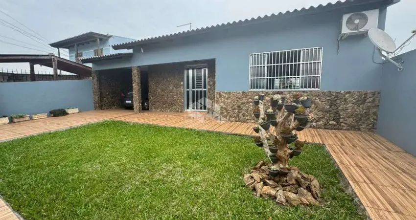 Casa à venda no bairro harmonia - 2 dormitórios, piscina e espaço gourmet completo