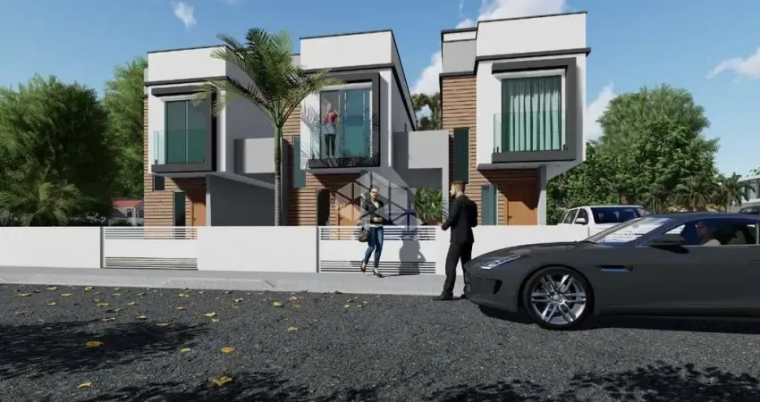 Casa sobrado com 2 dormitórios sendo 1 suíte no bairro bela vista em são josé - sc à venda por r$ 450.000,00.