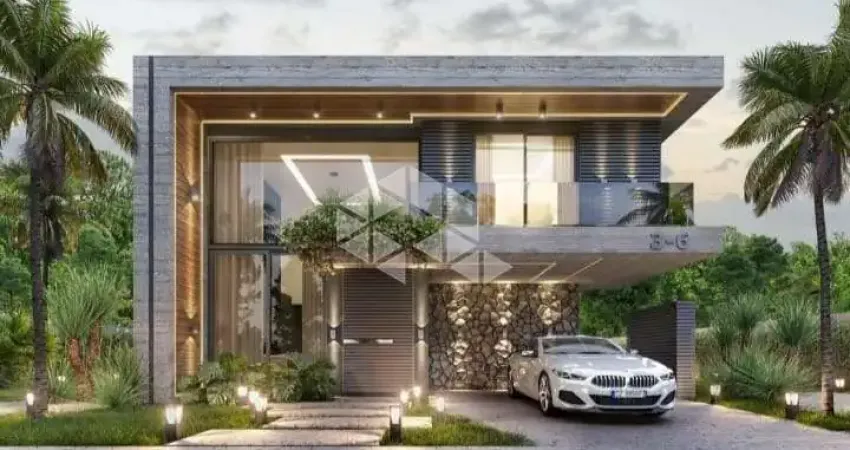 Sobrado 04 quartos/dormitórios e 02 vagas/box, no condomínio sunset, xangri-lá/rs