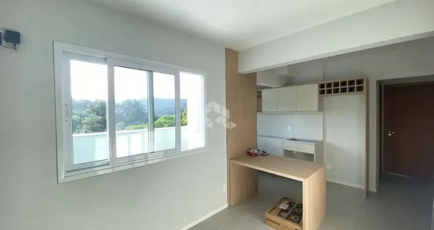 Apartamento com 1 dormitório, semimobiliado em santa cruz do sul