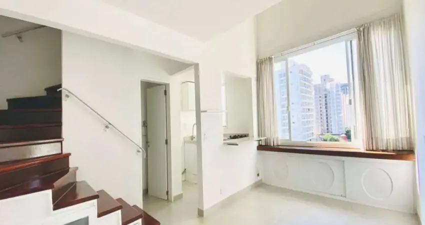 Apartamento triplex à venda e locação no brooklin - são paulo/sp - 1 dormitório(suite), espaço gourmet, 1 vaga - 80 m²