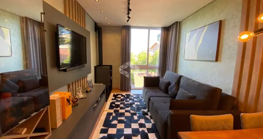 Apartamento com 1 dormitório, 45,99m², decorado e mobiliado no bairro avenida central.